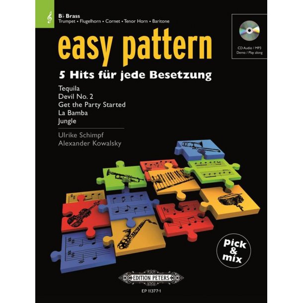 Easy Pattern - Bb Brass : 5 Hits f&uuml;r jede Besetzung
