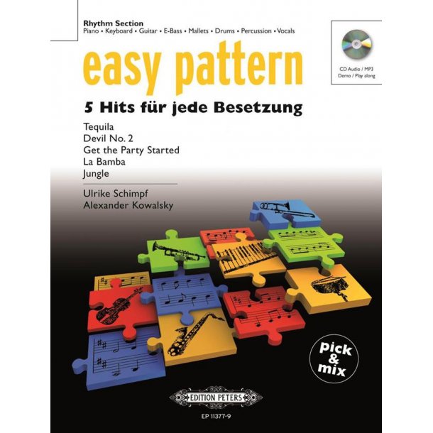 Easy Pattern - Rhythm Section : 5 Hits f&uuml;r jede Besetzung