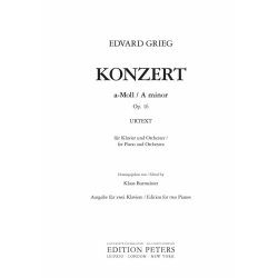 Piano Concerto A Minor Op. 16 : For Piano and Orchestra