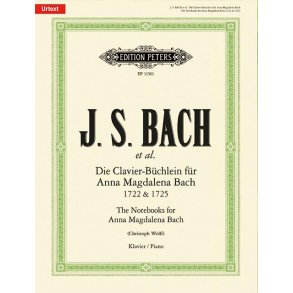 The Notebooks for Anna Magdalena Bach : 1722 & 1725 (Urtext - Paperback)