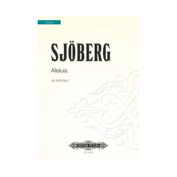 Alleluia : for SATB (div.)