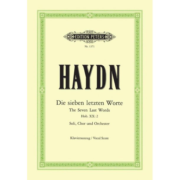 Die sieben Worte des Erl&ouml;sers (KA)