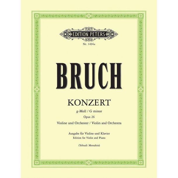 Concerto No.1 in G minor Op.26