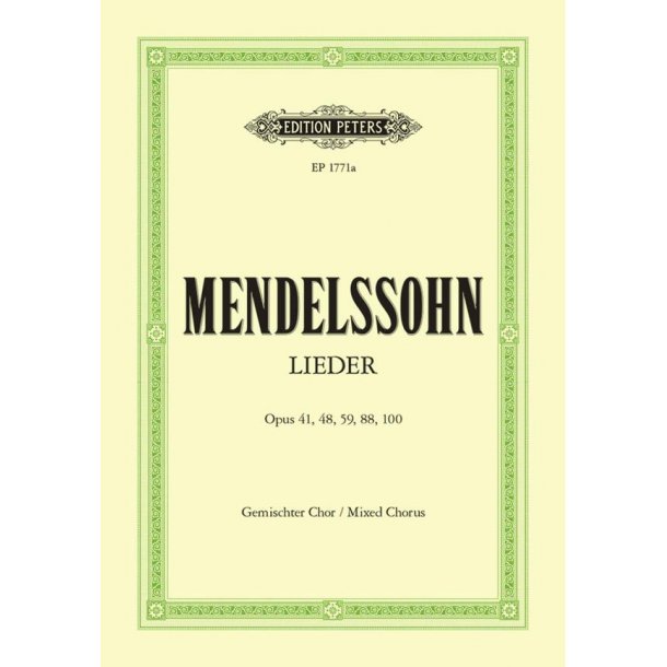 28 Choruses Ops.41, 48, 59, 88, 100