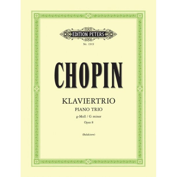 Trio in G minor Op.8