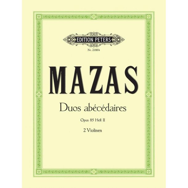 Duos Abecedaires 2 Op.85