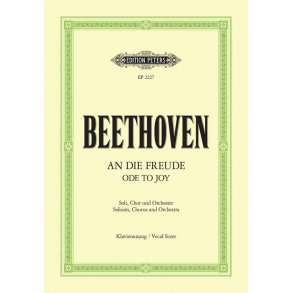 An Die Freude/Ode To Joy From Symphony : Ode to Joy - Final Movement of Symphony No.9 in d Op.125