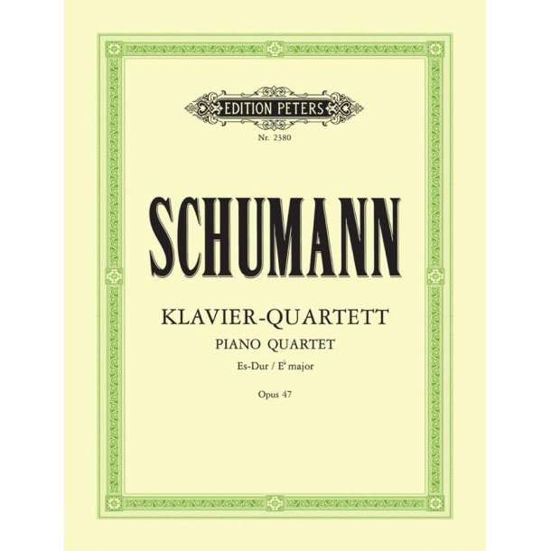 Piano Quartet In E Flat Op.47