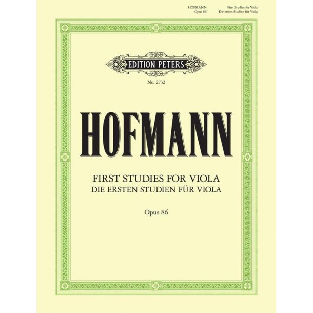 Ersten Studien Op.86