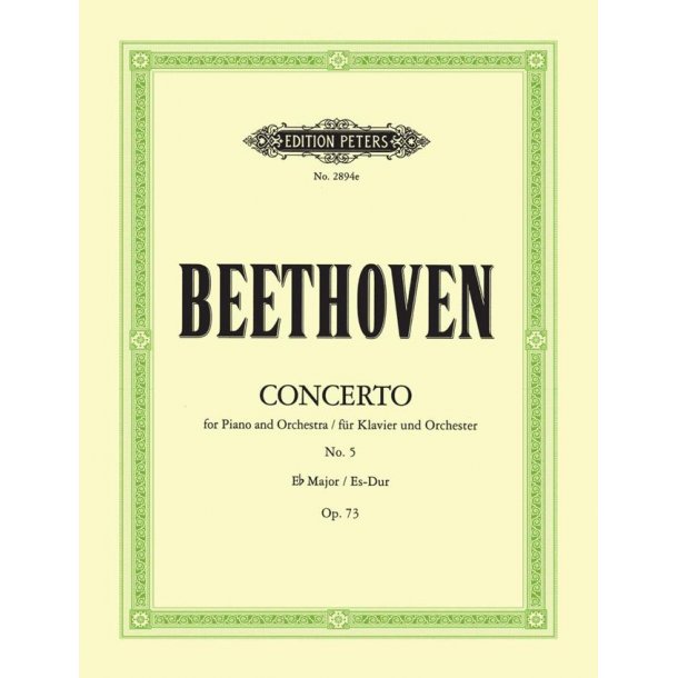 Concerto No. 5 In E Flat Op. 73 'Emperor'