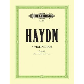 3 Violin Duos Op. 99