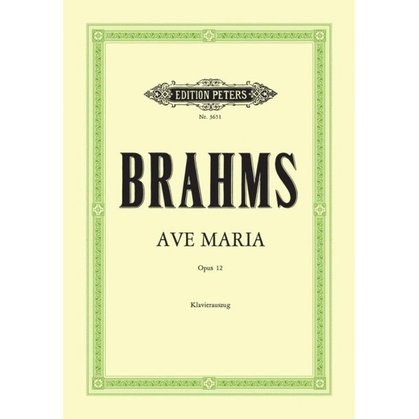 Ave Maria Op.12
