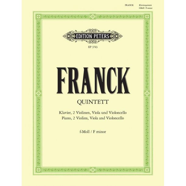 Piano Quintet in F minor