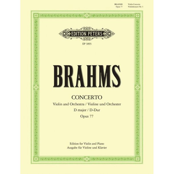 Concerto in D Op.77