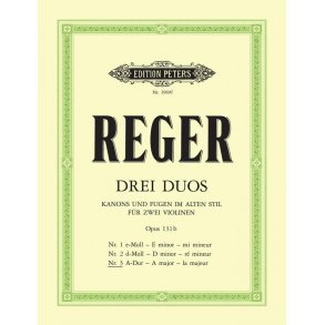 3 Duets Op.131b: No.3 in A