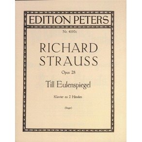 Till Eulenspiegels lustige Streiche Op. 28 : (Arranged for Piano)