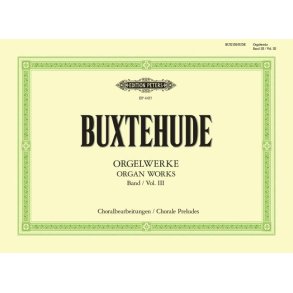 Orgelwerke 3 Choralbearbeitungen