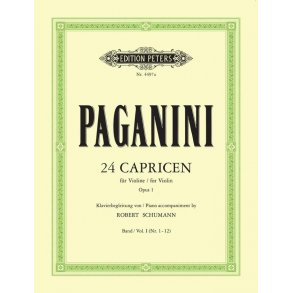 24 Caprices with Piano accompaniment, Vol.1