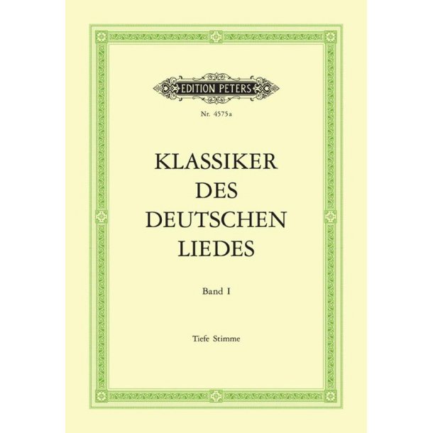 Classics of the German Lied