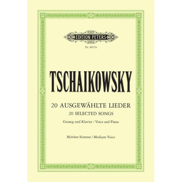 20 Ausgew&auml;hlte Lieder