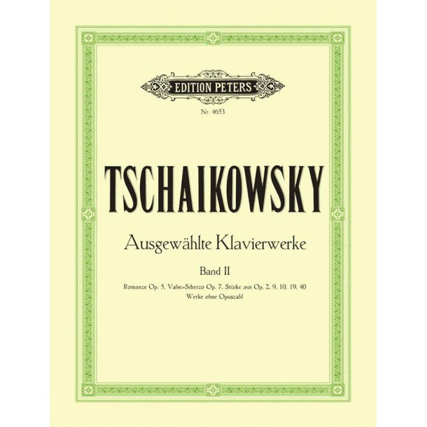 Piano Works Volume 2 : Band 2 - Tschaikowsky