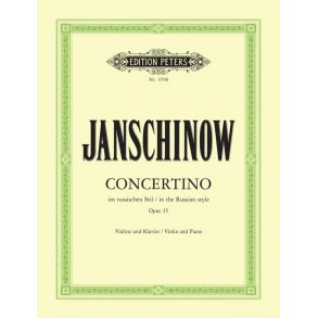 Concertino In Russian Style Op.35