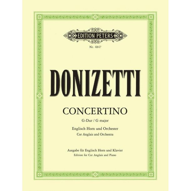 English Horn Concertino in G
