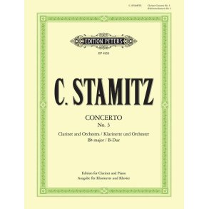 Klarinettenkonzert Nr.3 - Clarinet Concerto no. 3 : in B-Dur / Bb Major