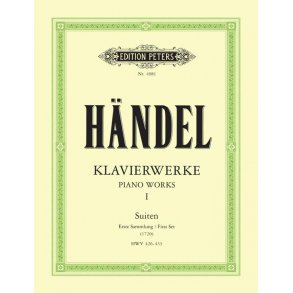 Keyboard Works Vol. 1 : Suiten HWV 426-433 - Handel
