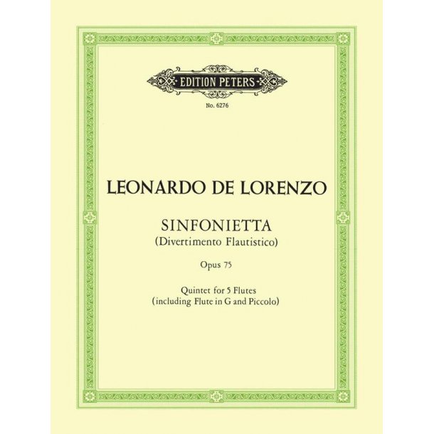 Sinfonietta (Divertimento Flautistico)