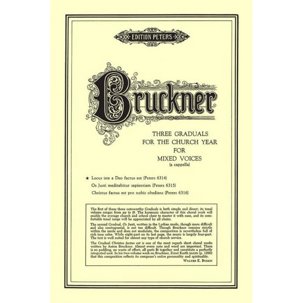 Graduals No.1: Locus Iste