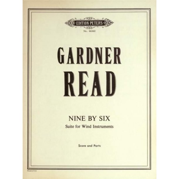 Nine by Six (Suite for Wind Instruments)