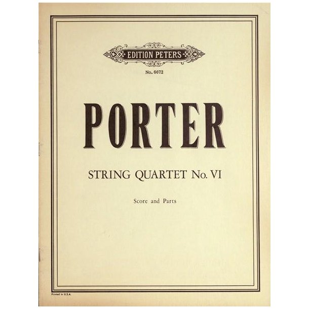 String Quartet No. 6