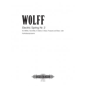 Electric Spring II : Alto Flute, Tenor Flute, Electric Guitar, Electric Bass, Trombone and Bass or Contrabass Trombone