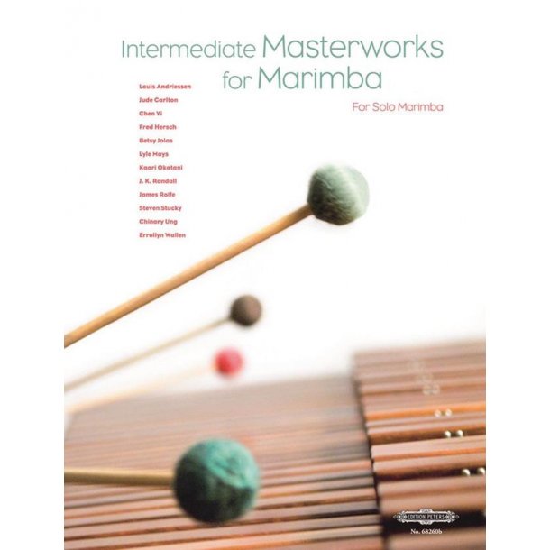 Intermediate Masterworks for Marimba Solo Vol. 2