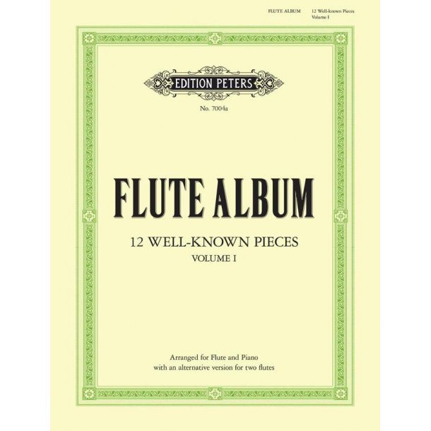 12 Well-known Pieces, in 2 volumes, Vol. 1