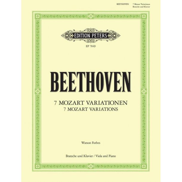 Variations On Mozart's 'Bei Mannern' : from 'The Magic Flute'