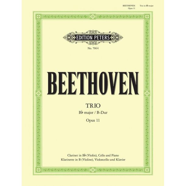 Clarinet Trio Bb Op. 11