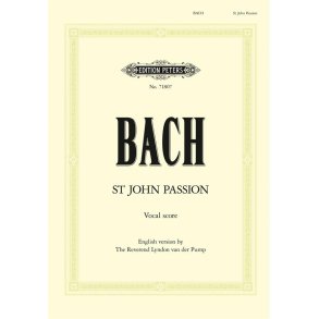 St. John Passion BWV 245 - English Vocal Score