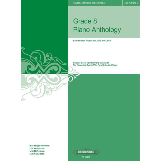 Grade 8 Piano Anthology 2013/2014