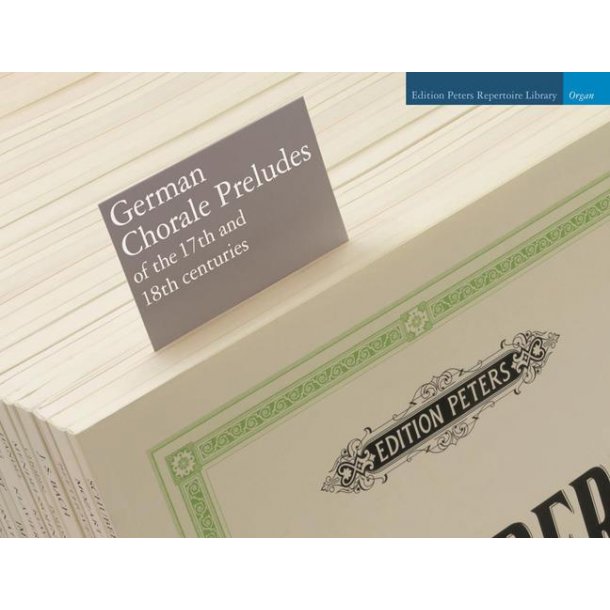 German Chorale Preludes of the 17th and 18th Cent.