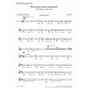 Was lauert da im Labyrinth? : The Monster in the Maze