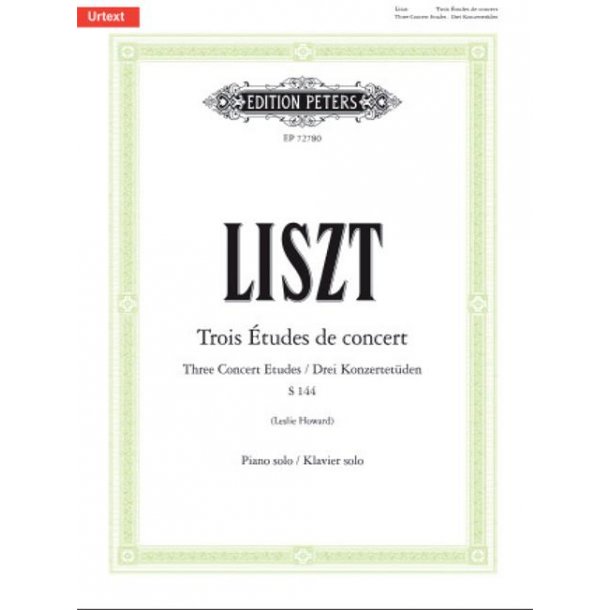 Trois &Eacute;tudes de concert : S 144