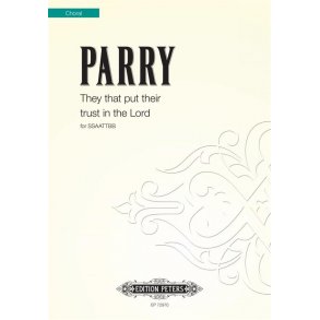 They that put their trust in the Lord