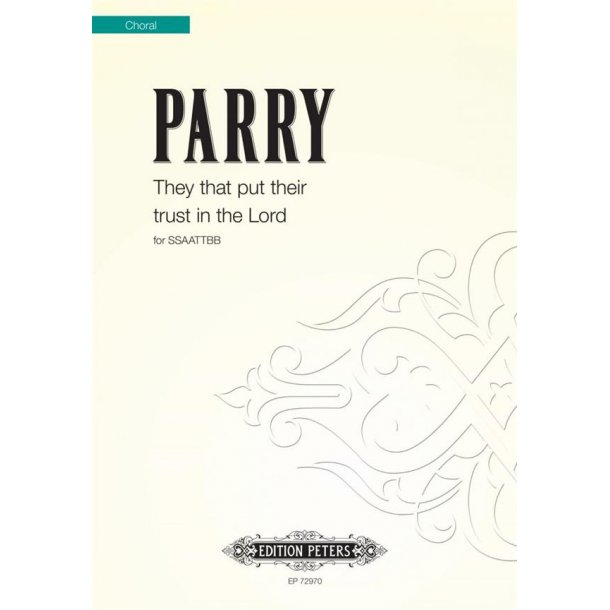 They that put their trust in the Lord