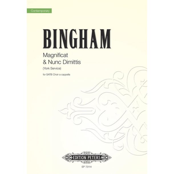 Magnificat and Nunc Dimittis (York Serv)