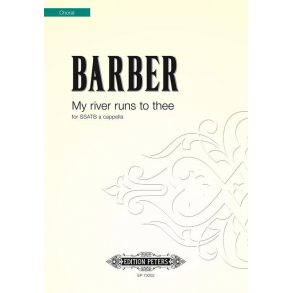 My river runs to thee