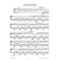 Trois Nouvelles Etudes