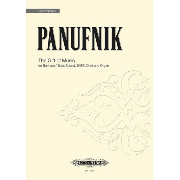 The Gift of Music : Baritone / Bass Soloist, SATB Choir and Organ