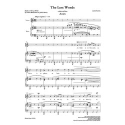 The Lost Words : for Upper Voices and Orchestra